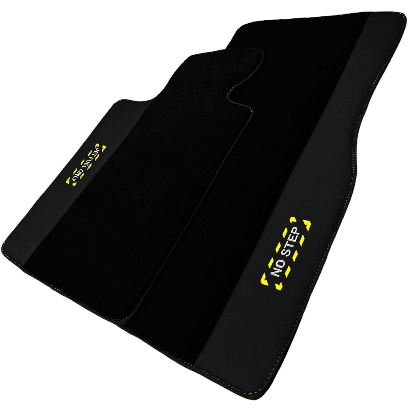 Black Floor Mats For BMW 3 Series F34 GT 2013-2020 | Fighter Jet Edition - AutoWin