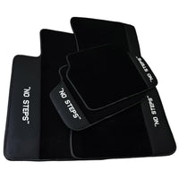 Black Floor Mats For BMW 6 Series E63 No Steps Edition AutoWin Brand - AutoWin