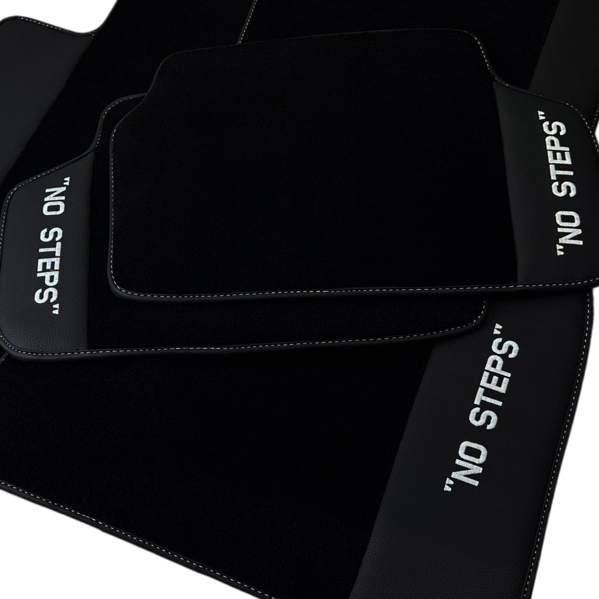 Black Floor Mats For BMW X6 Series G06 No Steps Edition - AutoWin