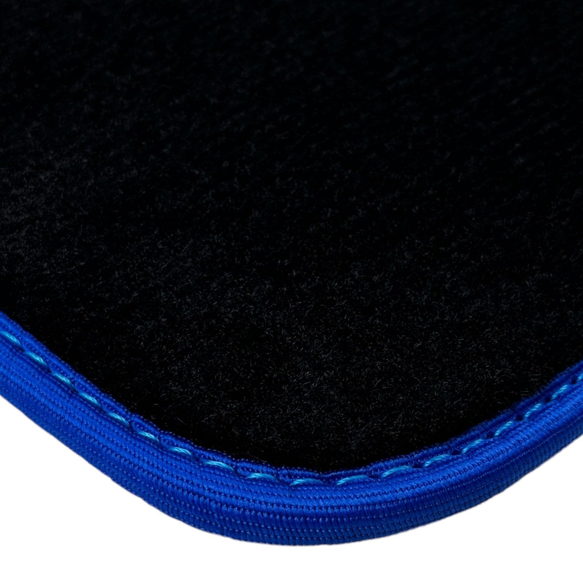 Black Floor Mats for BMW iX (2022-2024) | Blue Trim - AutoWin