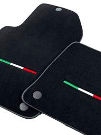 Black Floor Mats For Ferrari 599 Coupe 2006-2012 Italian Edition - AutoWin