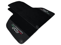 Lamborghini Huracan EVO (2014-2023): Black Leather Floor Mats