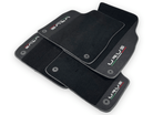 Black Floor Mats For Lamborghini Urus With Alcantara Leather - AutoWin