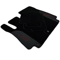 Black Floor Mats For Mercedes Benz E-Class W211 Sedan (2002-2009) | AutoWin Edition - AutoWin