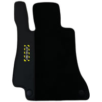 Black Floor Mats For Mercedes Benz GLE-Class C167 Coupe - 5 Seats (2020-2023) Hybrid | Fighter Jet Edition - AutoWin