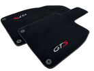 Black Floor Mats for Porsche 718 Boxster (2016-2023) - AutoWin