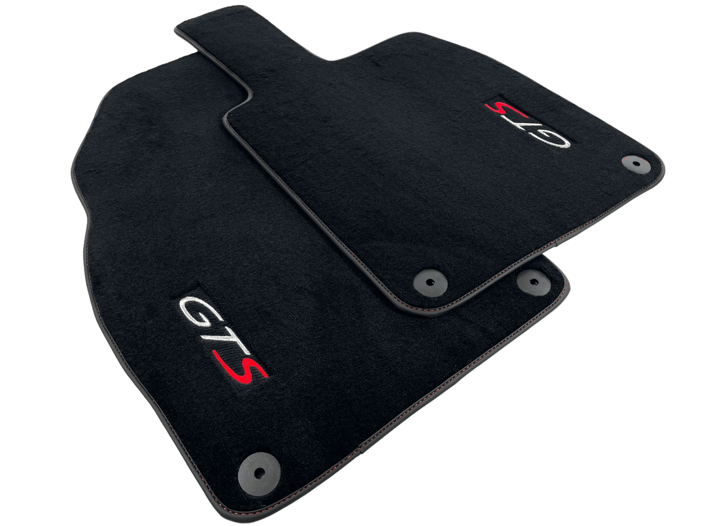 Black Floor Mats for Porsche 718 Boxster (2016-2023) - AutoWin