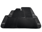 Black Floor Mats for Rolls Royce Shadow 1965-1977 Fluorescent - AutoWin