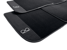 Black Floor Mats for Rolls Royce Shadow 1965-1977 Fluorescent - AutoWin