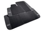 Black Floor Mats for Rolls Royce Shadow 1965-1977 Fluorescent - AutoWin