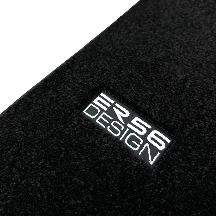Black Luxury Floor Mats For Mercedes Benz A-Class W177 Hatchback (2018-2023) | ER56 Design - AutoWin