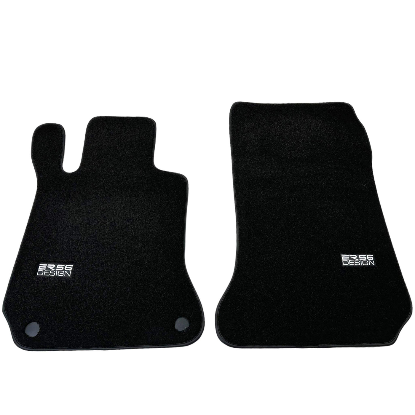 Black Luxury Floor Mats For Mercedes Benz CLA-Class C117 Coupe (2013-2019) | ER56 Design - AutoWin