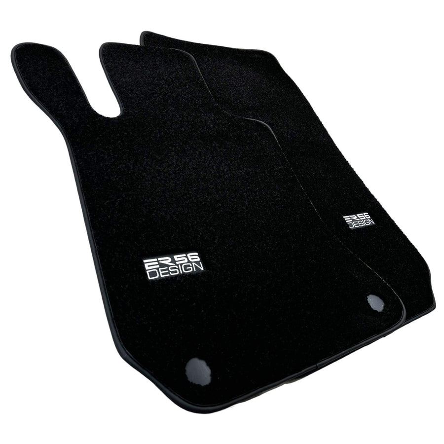 Black Luxury Floor Mats For Mercedes Benz CLA-Class C118 Coupe (2019-2023) | ER56 Design - AutoWin