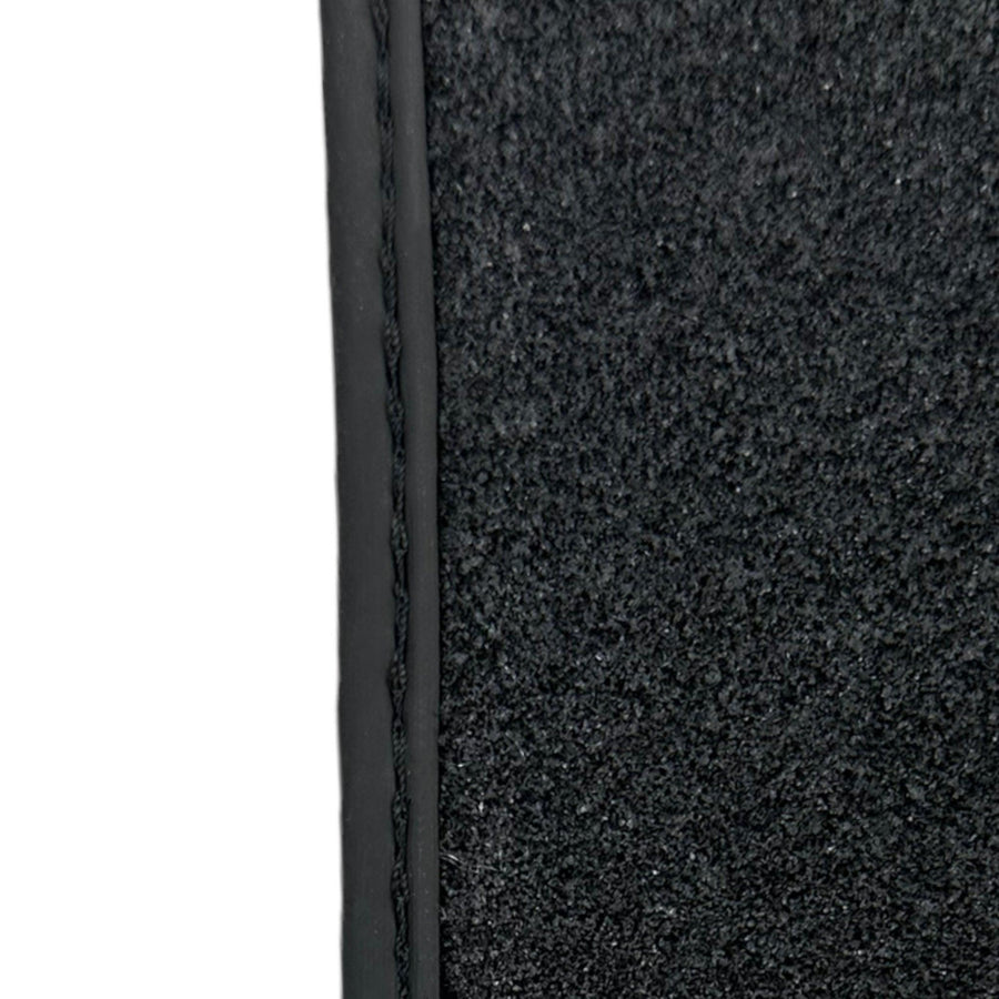 Black Luxury Floor Mats For Mercedes Benz E-Class W212 Sedan (2009-2013) | ER56 Design - AutoWin
