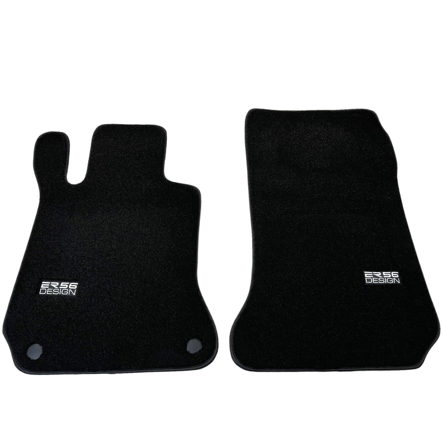 Black Luxury Floor Mats For Mercedes Benz EQA-Class H243 (2021-2023) | ER56 Design - AutoWin