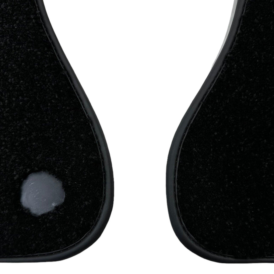 Black Luxury Floor Mats For Mercedes Benz EQS-Class X296 (2022-2023) | ER56 Design - AutoWin