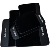 Black Mats For BMW M3 E46 No Steps Edition - AutoWin