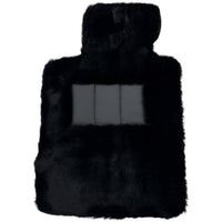 Black Sheepskin Floor Floor Mats For BMW 1 Series E82 - AutoWin