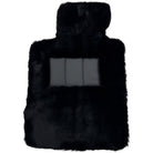 Black Sheepskin Floor Floor Mats For BMW 2 Series F45 - AutoWin