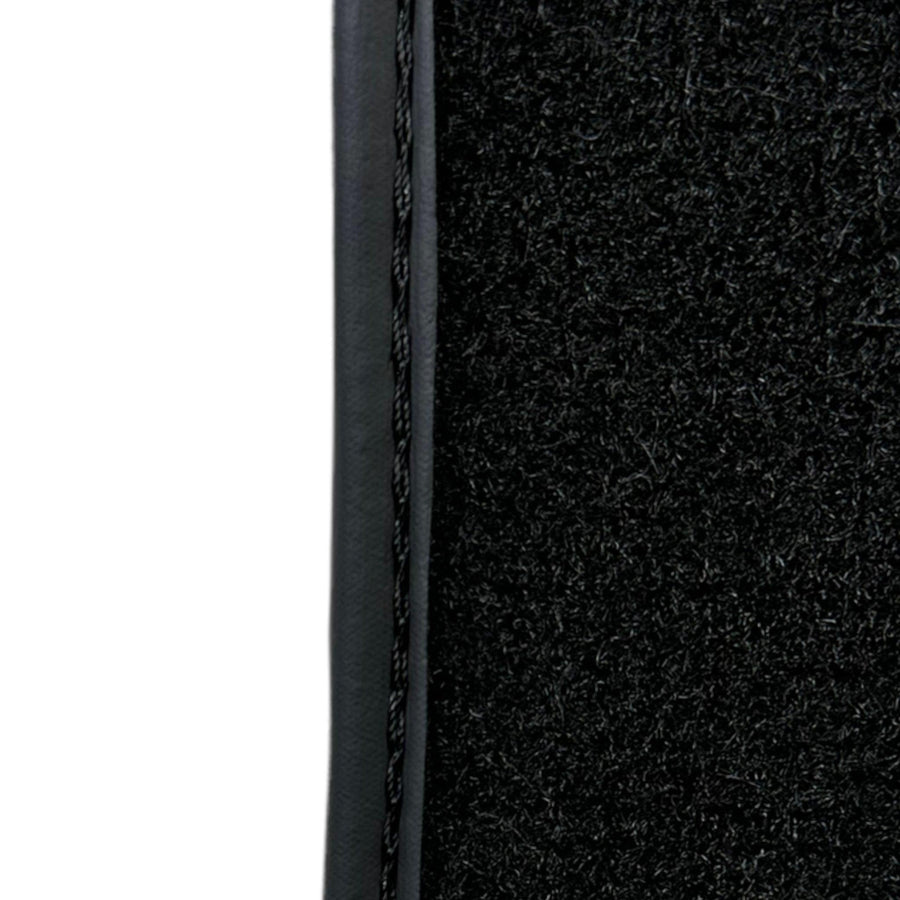 Black Sheepskin Floor Floor Mats For BMW 4 Series F32 - AutoWin