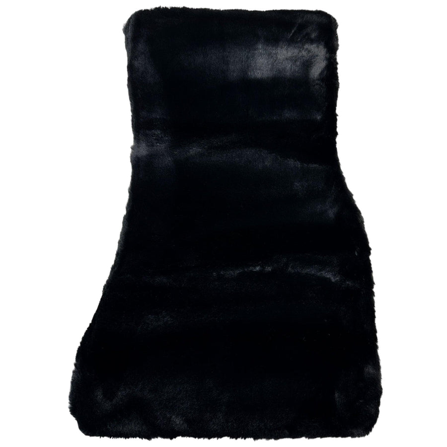 Black Sheepskin Floor Mats For BMW 8 Series G15 2-door Coupe No Steps Edition - AutoWin