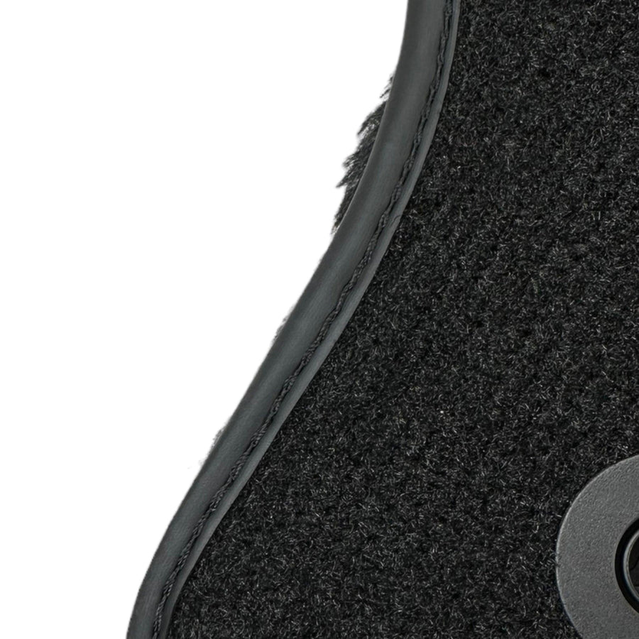Black Sheepskin Floor Mats For Mercedes Benz CLA-Class X118 Shooting Brake (2020-2023) Hybrid| ER56 Design - AutoWin