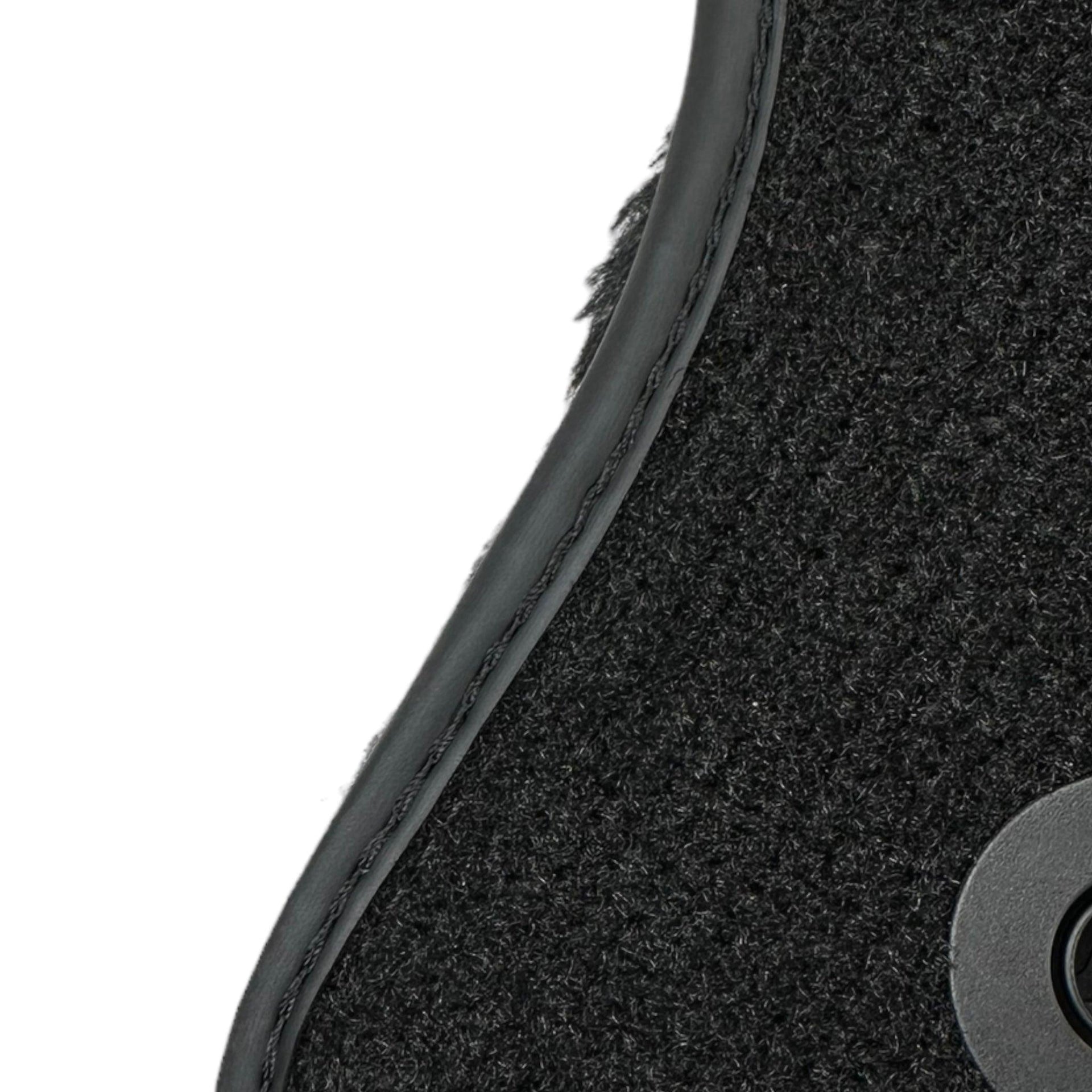 Black Sheepskin Floor Mats For Mercedes Benz EQB-Class X243 (2022-2024) | ER56 Design - AutoWin