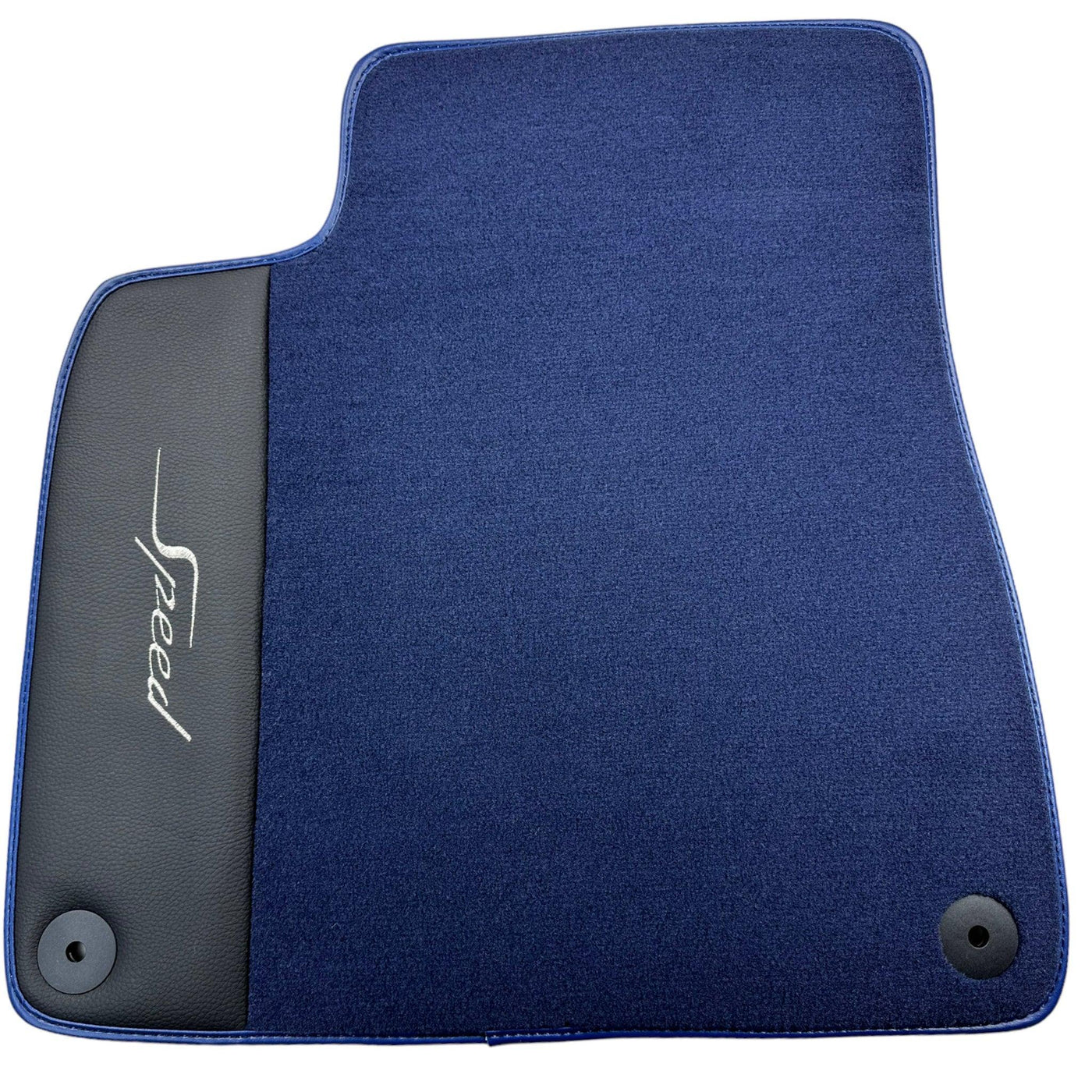 Blue Floor Mats For Bentley Flying Spur (2013-2019) with Leather - AutoWin