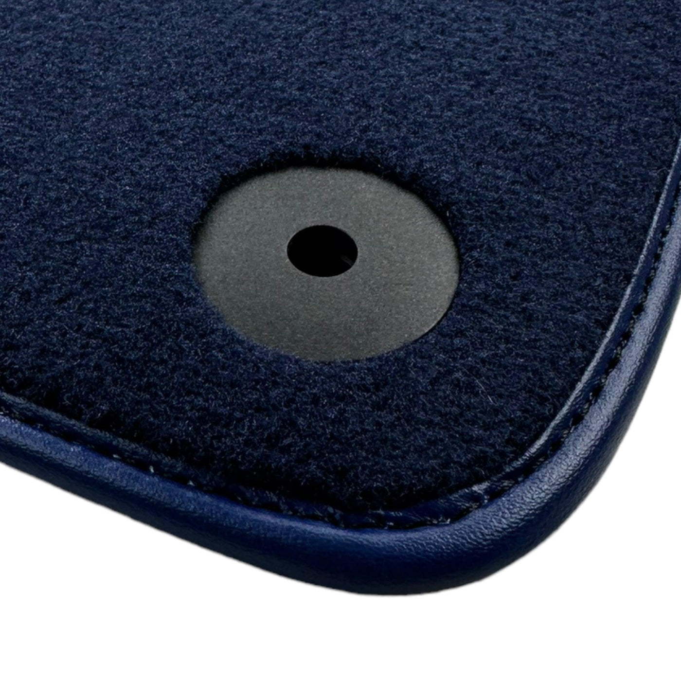 Blue Floor Mats For Bentley Mulsanne (2010-2020) with Leather - AutoWin