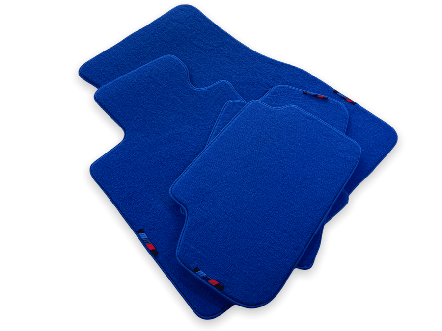 Blue Floor Mats For BMW X4M Series F98 With M Package - AutoWin