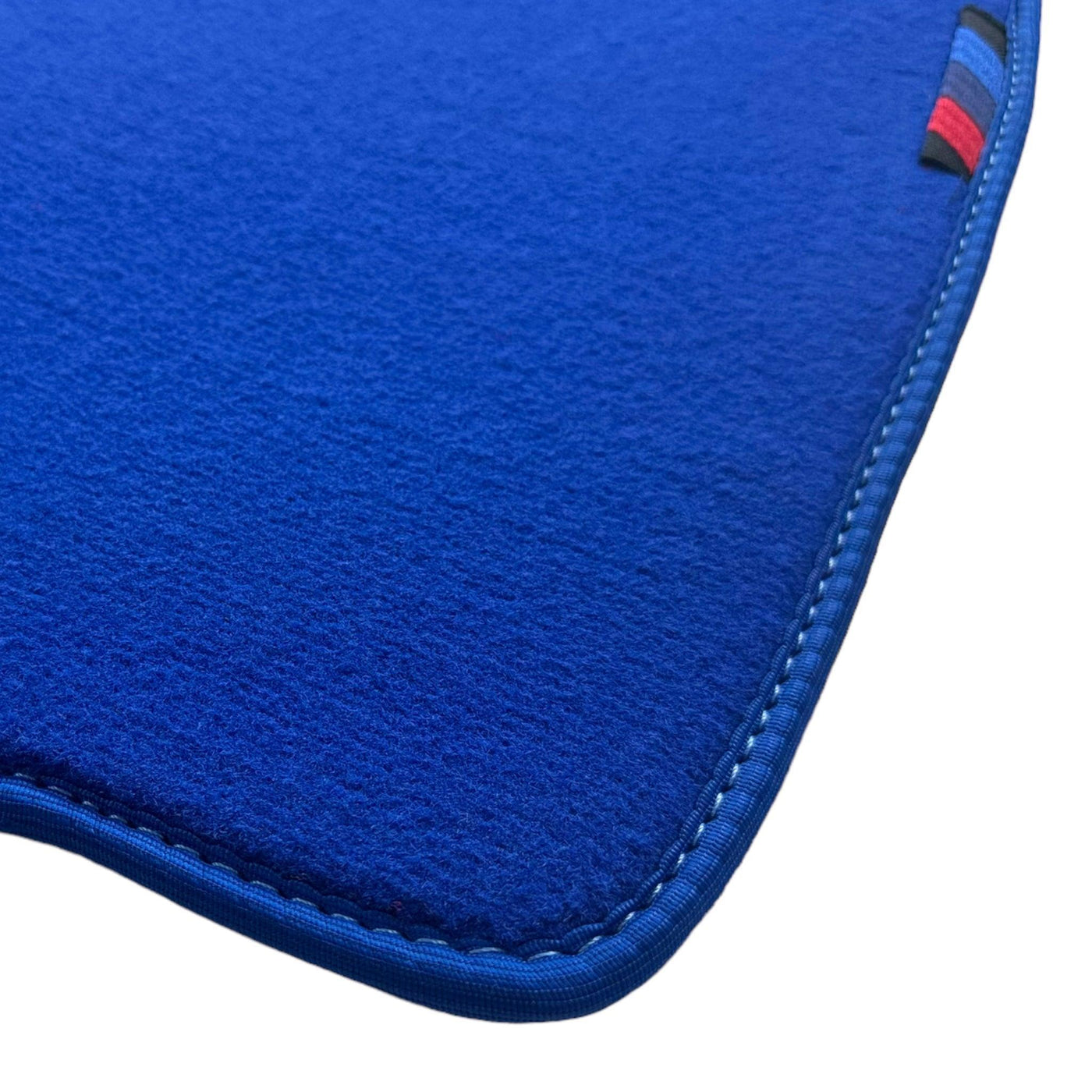 Blue Floor Mats For BMW Z4 Series E85 Convertible (2003-2008) With M Package - AutoWin