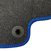 Blue Floor Mats For Mercedes Benz CLS-Class X218 Shooting Brake (2012-2014) | Limited Edition - AutoWin