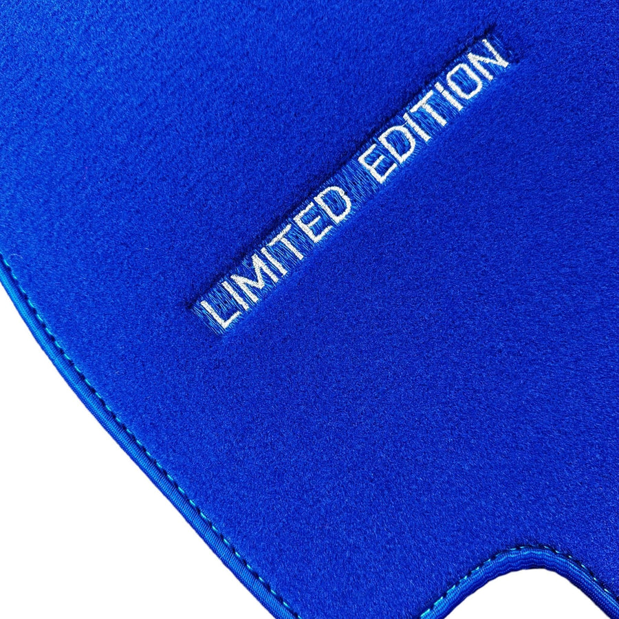 Blue Floor Mats For Mercedes Benz E-Class W213 Sedan (2020-2023) | Limited Edition - AutoWin