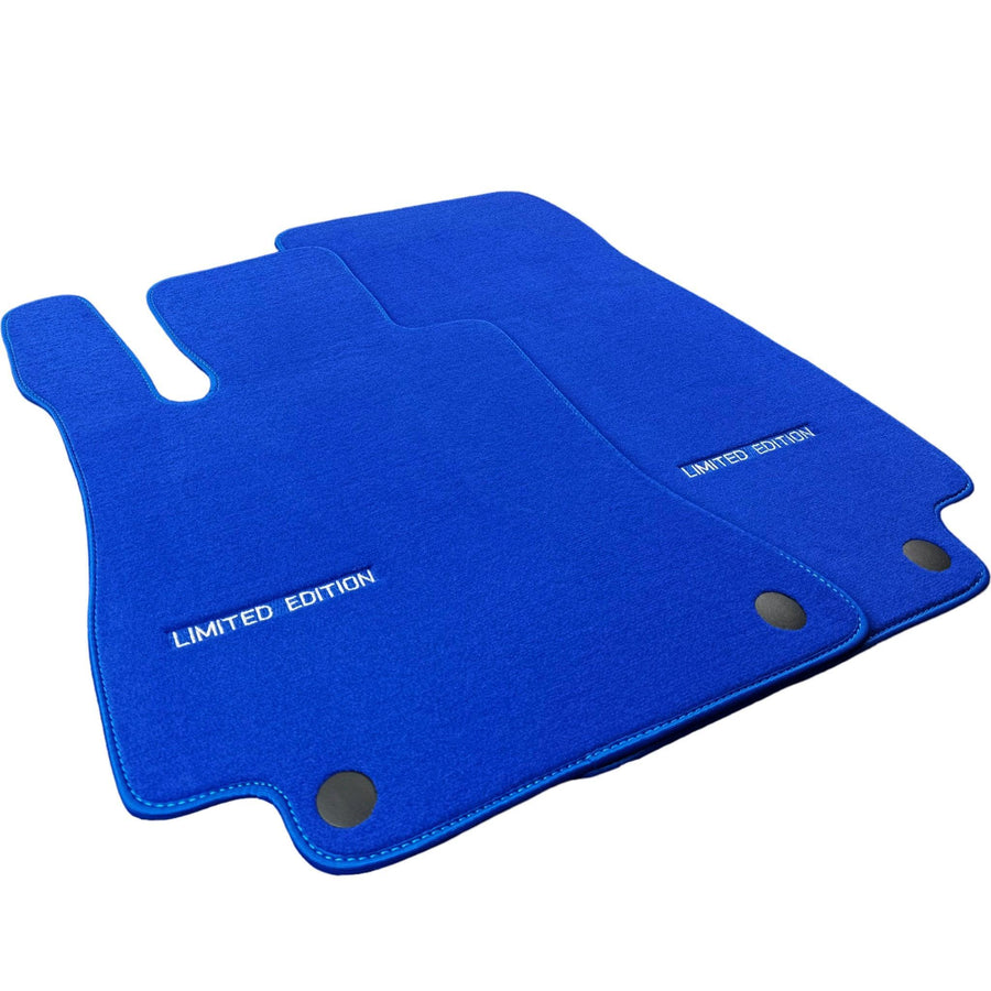 Blue Floor Mats For Mercedes Benz R-Class V251 (2005-2013) Long Wheelbase | Limited Edition - AutoWin