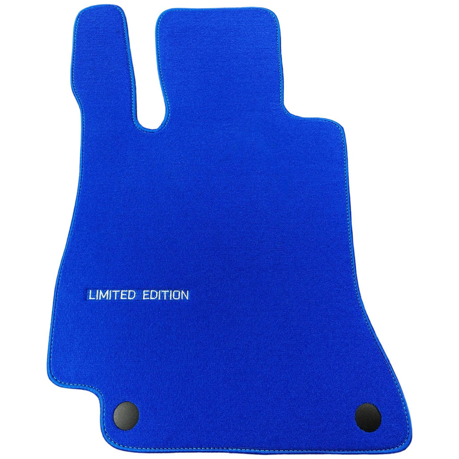Blue Floor Mats For Mercedes Benz S-Class W126 (1979-1991) | Limited Edition - AutoWin