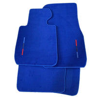 Blue Mats For BMW 3 Series E46 4-door Sedan With M Package - AutoWin