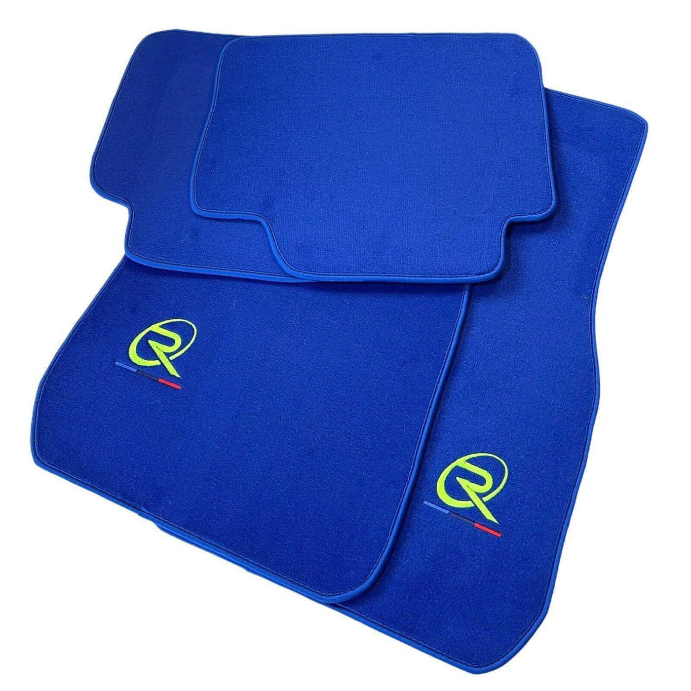 Blue Mats For BMW 5 Series F11 5-doors Wagon Tailored Set Perfect Fit - AutoWin
