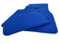 Blue Mats For BMW 7 Series E38 With M Package - AutoWin