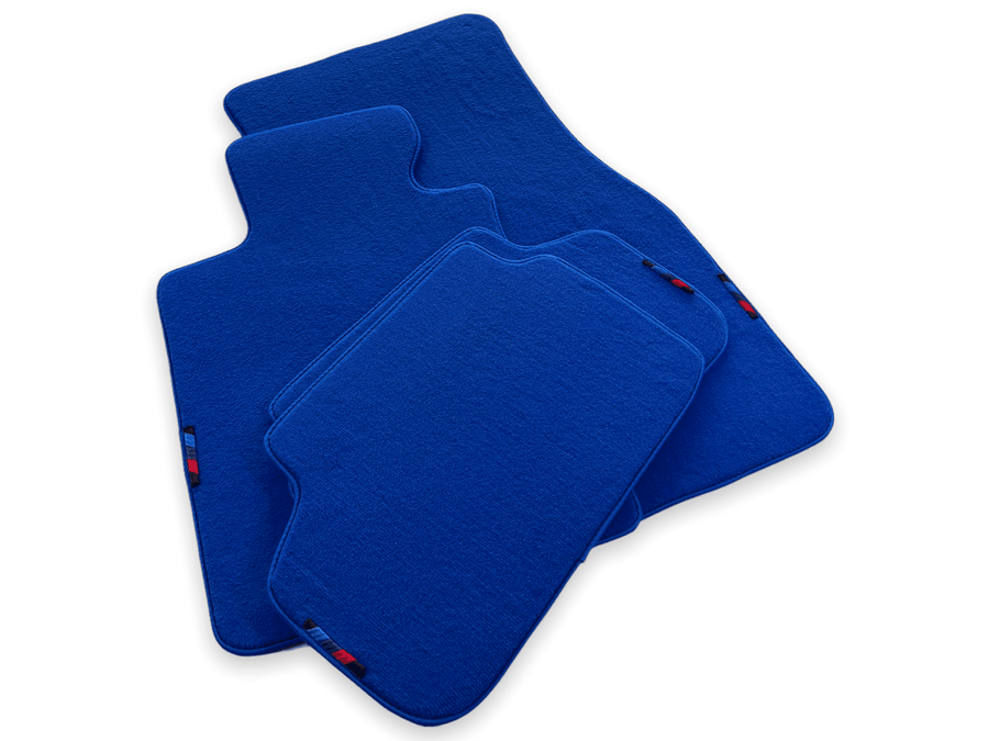 Blue Mats For BMW M3 E92 With M Package - AutoWin