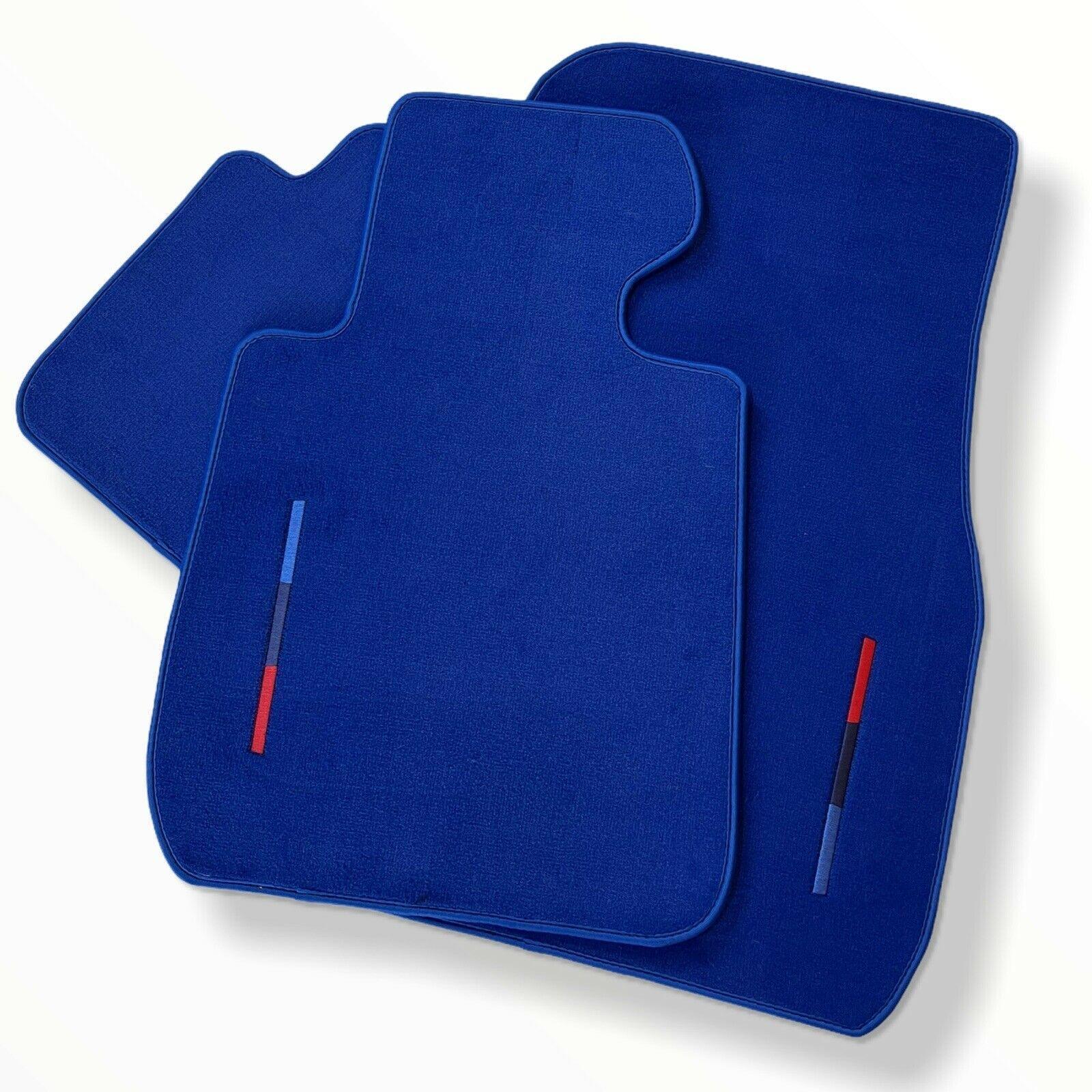 Blue Mats For BMW M5 E34 With M Package - AutoWin