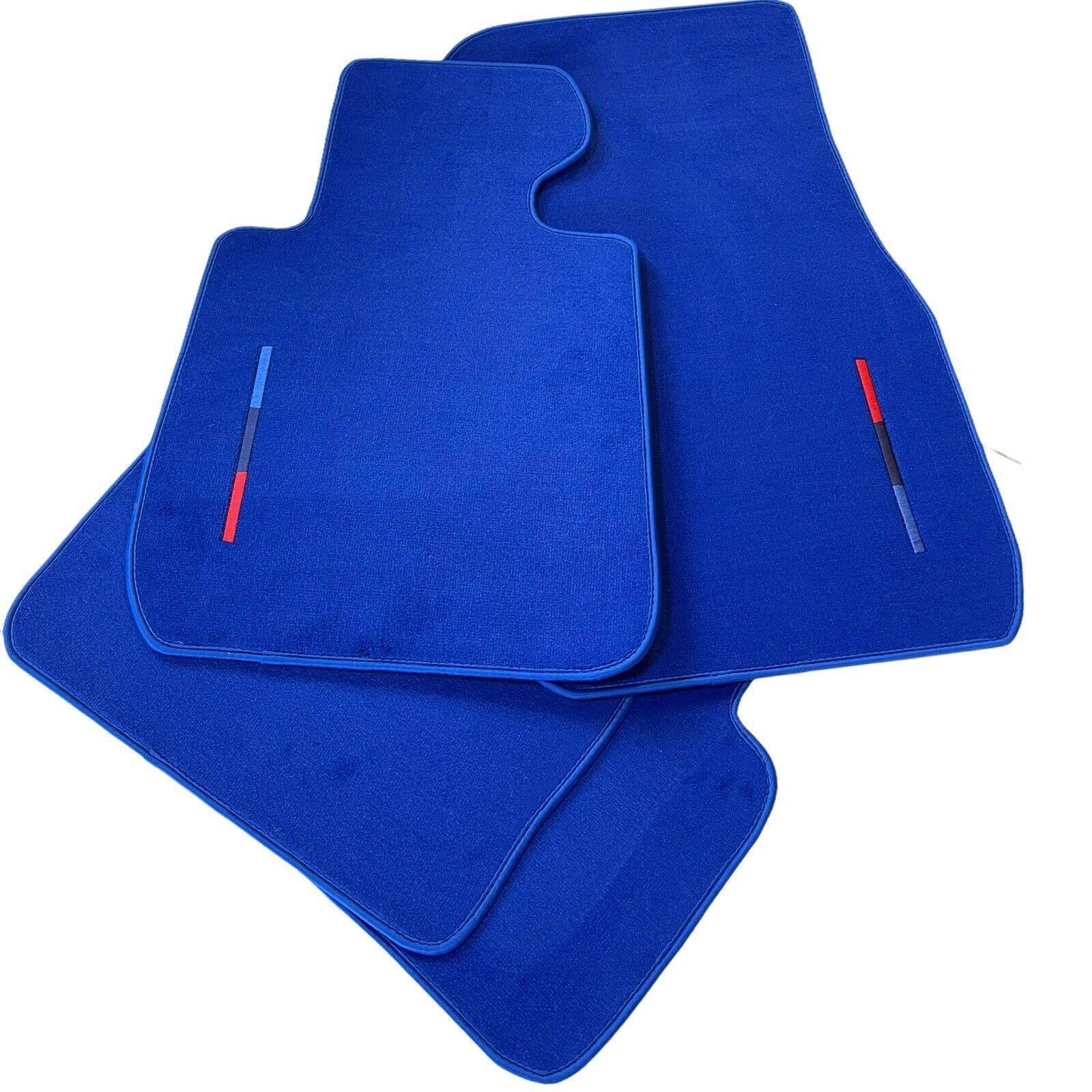 Blue Mats For BMW M5 F10 With M Package - AutoWin