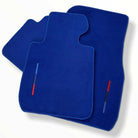 Blue Mats For BMW M6 F06 Gran Coupe With M Package - AutoWin