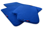 Blue Mats For BMW M6 F06 Gran Coupe With M Package - AutoWin