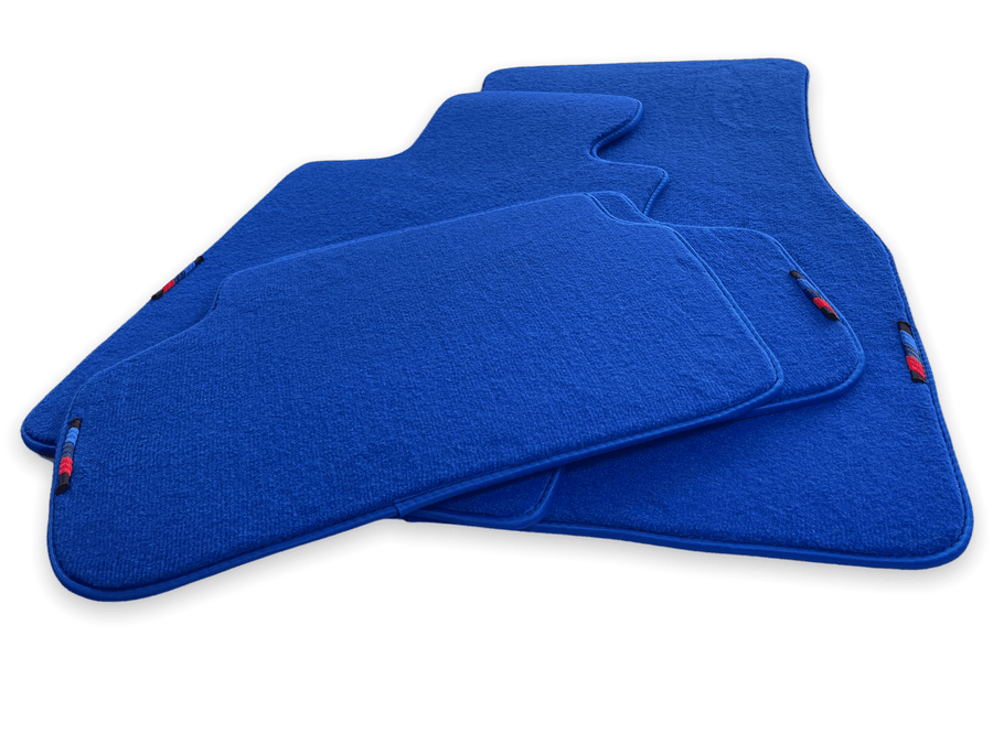 Blue Mats For BMW X5M E70 SUV With M Package - AutoWin