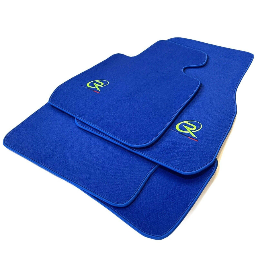 Blue Mats For BMW X6M F96 SUV Tailored Set Perfect Fit - AutoWin