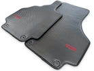 Carbon Fiber Leather Floor Mats for Audi R8 (2007-2015) - AutoWin
