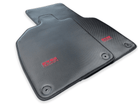 Carbon Fiber Leather Floor Mats for Audi R8 2015-2023 ER56 Design - AutoWin