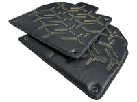 Carbon Leather Floor Mats for Lamborghini Aventador SV - AutoWin