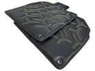 Carbon Leather Floor Mats for Lamborghini Aventador SV - AutoWin