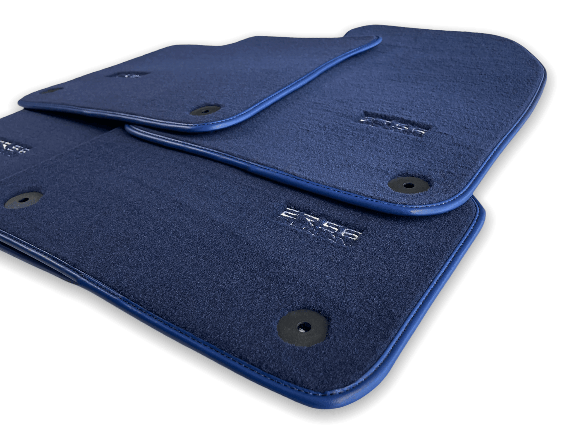 Dark Blue Floor Mats for Audi A3 - Convertible (2008-2013) | ER56 Design - AutoWin